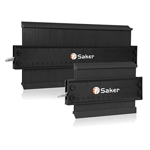 Saker Miter Saw Protractor & Contour Gauge (10" + 5")