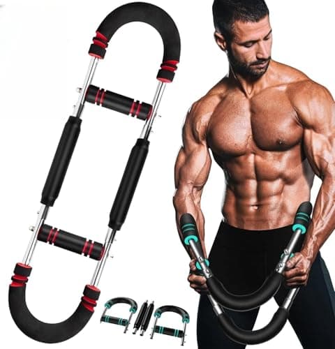 Saker Twister Arm Trainer, 40-100lb Adjustable Chest Workout Equipment