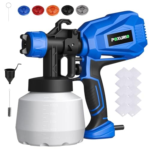 900W Electric 5-Nozzle Paint Sprayer for House and Car Painting