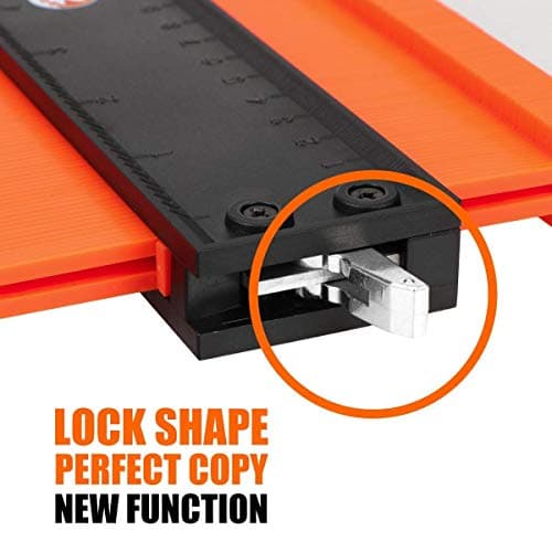 Saker 5" Lock Contour Gauge & Profile Tool