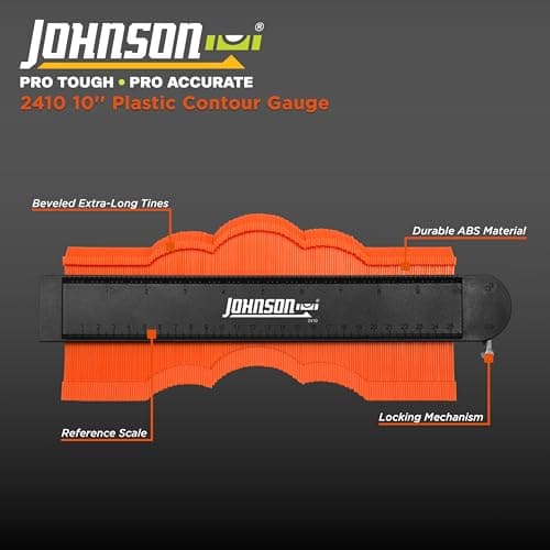 10" Plastic Contour Measurement Gauge