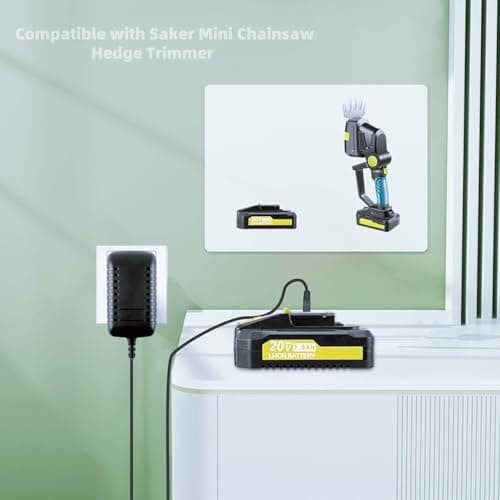 21V Charger for Saker Mini Chainsaw Battery SK1804D HT01 20V Lithium Adapter