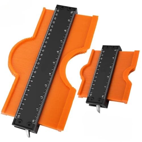 Precision Metal Lock Contour Gauge for woodworking, remodeling, auto repair