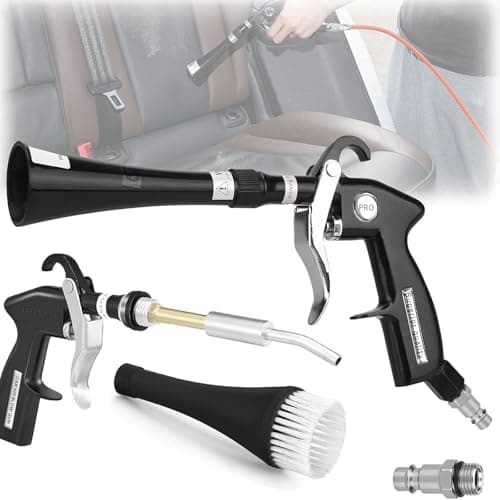 Saker Sakerplus Tornado Dry Cleaning Gun for Car Detailing