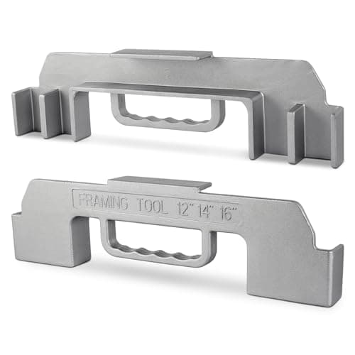 12/14/16 On-Center Stud Layout Tool Precision Jig for Woodworking & DIY (1PACK)