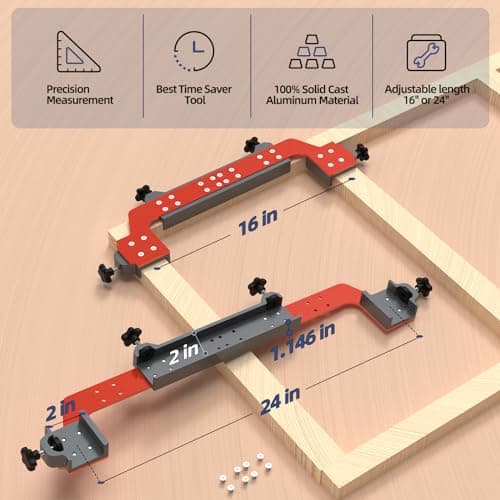 Premium HFM Aluminum Framing Tool for Walls, Floors, Roofs
