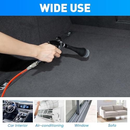 Saker Sakerplus Tornado Dry Cleaning Gun for Car Detailing