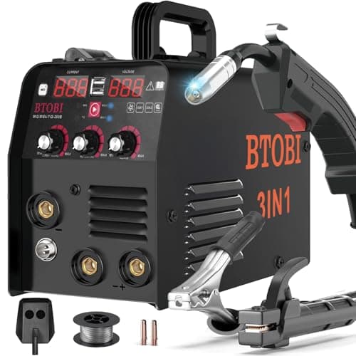 BTOBI 110V Portable IGBT ARC Welder Machine, 6 Current Adjustments