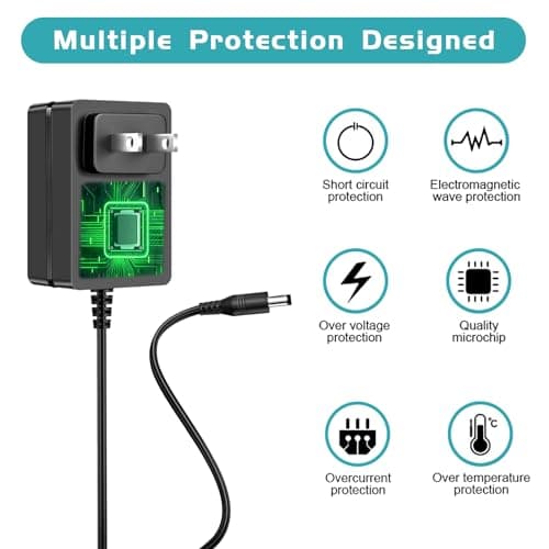 21V 1A Mini Chainsaw Battery Charger, Compatible with Aker/Saker/Seyvum/O-Conn