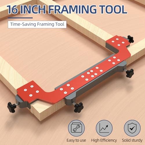 Premium HFM Aluminum Framing Tool for Walls, Floors, Roofs