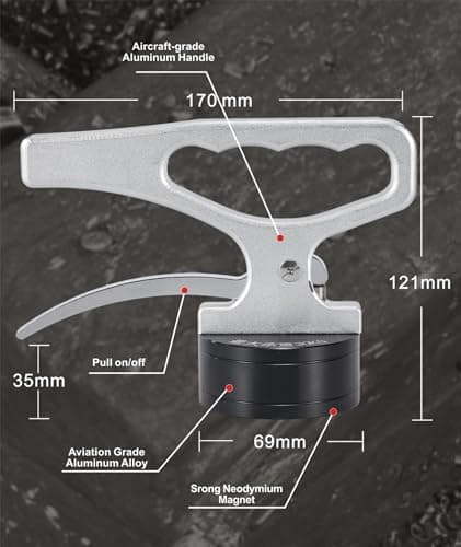 Portable Strong Magnetic Pickup Tool, Liquid Filtration & Welding Positioning