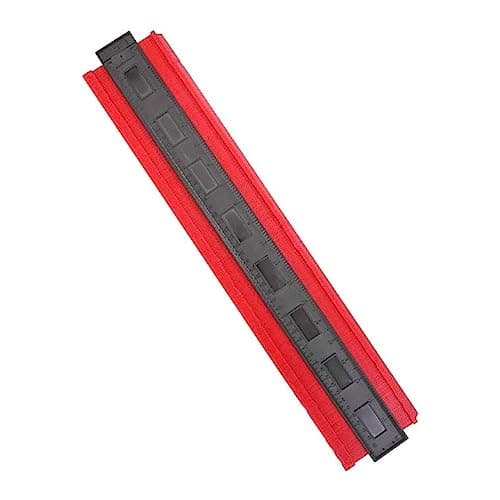 Saker Precise Contour Gauge Tool for Irregular Shape Copying and Handyman Ruler