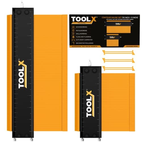 5+10 Inch Lock Contour Gauge Tool - Ideal Fathers Day & Birthday Gifts for Men