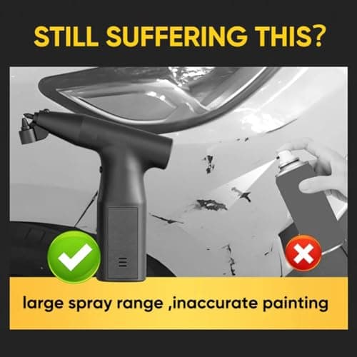 Portable Electric Spray Paint Gun for Cars and More