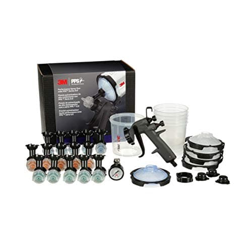 3M PPS 2.0 Paint Sprayer Kit, 15 Atomizing Heads, Gravity HVLP
