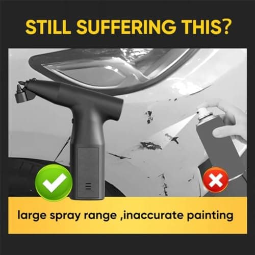 Cordless Electric Paint Gun for Vehicles and Home Use
