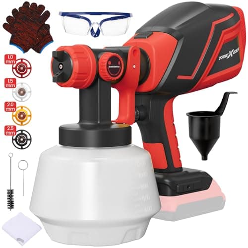 Milwaukee M18 Cordless Paint Sprayer, 1200ML Capacity, Adjustable Modes