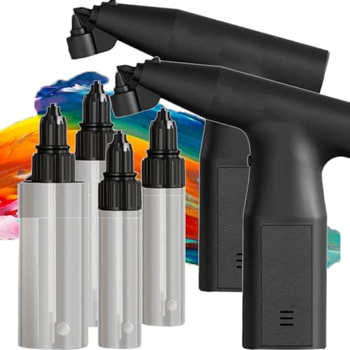 Car Paint Sprayer with Rechargeable Handheld Air Pump