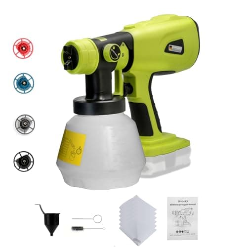 Ryobi 18V Cordless Paint Sprayer 1000ML Handheld HVLP Paint Gun