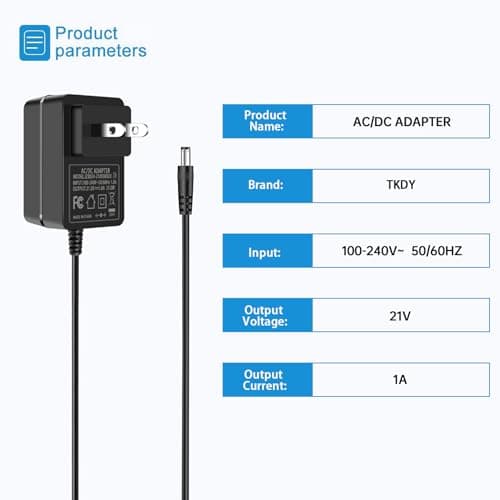 21V Mini Chainsaw Battery Charger for Saker, Jujubean, SEYVUM, DINSHARE, VTEK, O-Conn Battery