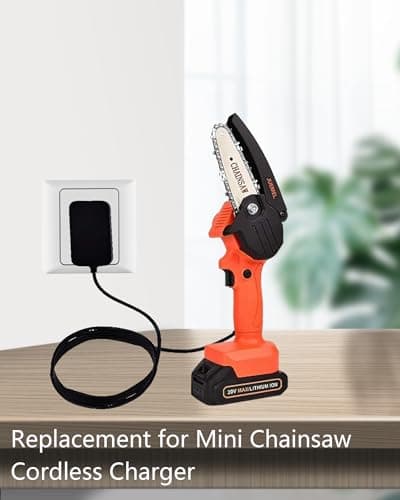 Universal 21V 2A Charger for Mini Chainsaw Lithium Battery - AC Adapter for Power Tools