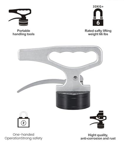 Portable Strong Magnetic Pickup Tool, Liquid Filtration & Welding Positioning