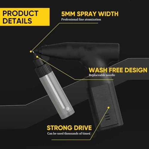 Cordless Electric Paint Gun for Vehicles and Home Use