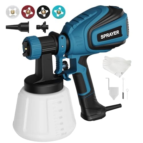 700W HVLP Spray Gun for Furniture and Other Surfaces