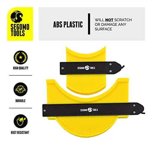Segomo CG2P 5" & 10" Locking Contour Gauge Tool Set - Easy Shape Duplicator