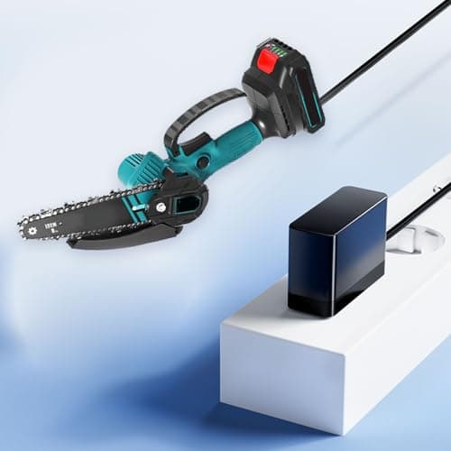 21V Lithium Ion Battery Charger for Cordless Mini Chainsaws Compatible with Multiple Brands