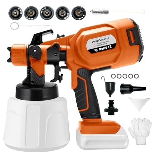 DEWALT 20V Max Battery Paint Sprayer, Cordless House & Garden_paint Gun