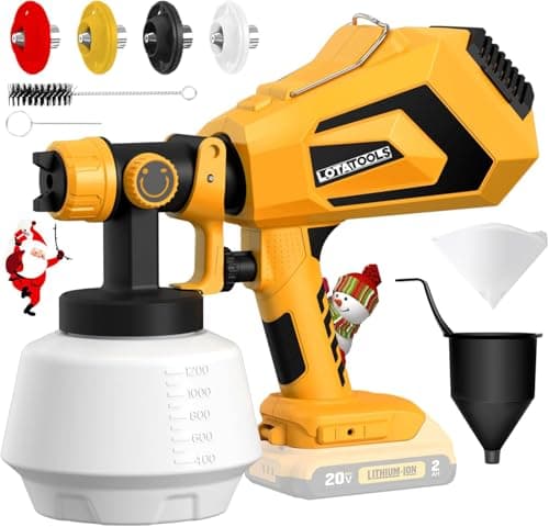 Dewalt 20V MAX Cordless Paint Sprayer High Capacity Easy Clean for House Painting