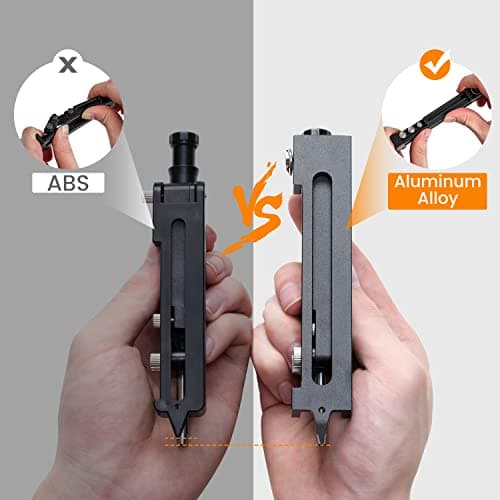 Saker 4-in-1 Multi-function Scribing Drilling Ruler
