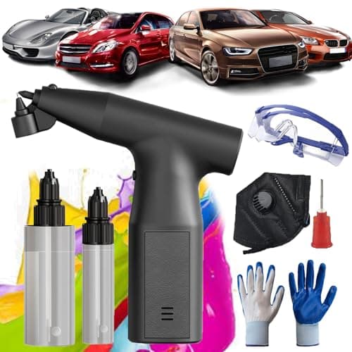 Electric Spray Paint Gun for Cars, Handheld Cordless Sprayer, Rechargeable - Car, Motorcycle, Furniture, Fence, Walls (1Pcs)