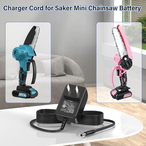 Saker Mini Chainsaw Power Cord Adapter, Compatible with SK1804D UL