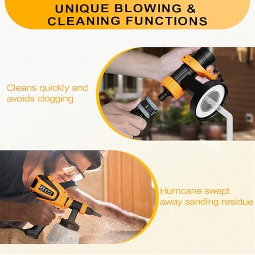 700W HVLP Spray Gun for Furniture and Other Surfaces