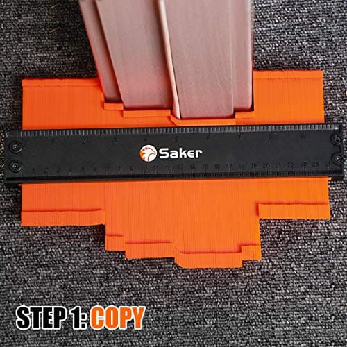 Saker Contour Duplication Gauge (Orange) & Profile Tool (Black)