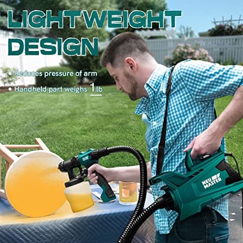 NEU MASTER 600W HVLP Electric Paint Sprayer for House Painting