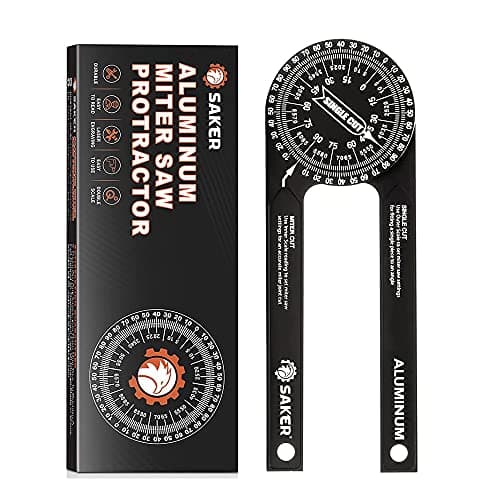 Saker Miter Saw Protractor & Contour Duplication Gauge (10" + 5")