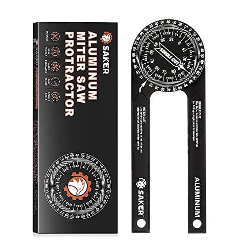 Saker Miter Saw Protractor & Contour Gauge (10" + 5")