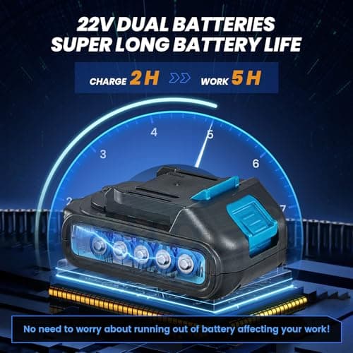 Saker Cordless Tile Vibration Tool with Digital Display