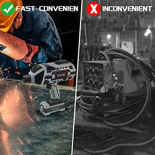 BTOBI 110V Portable IGBT ARC Welder Machine, 6 Current Adjustments