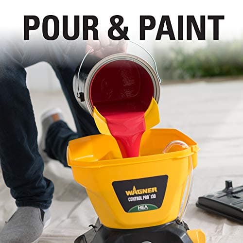 Wagner Control Pro 130 Airless Paint Sprayer, T2 Gun & Tips, High Efficiency, Large Projects