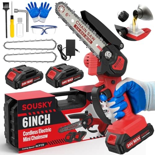 Craftsman Battery-Powered Mini Chainsaw 6Inch Portable Handheld