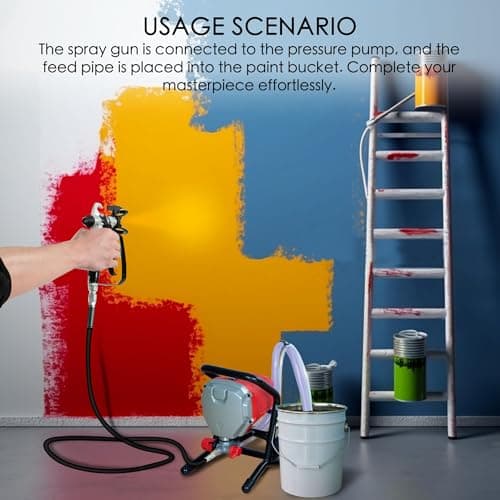 Himalaya 3000PSI Airless Paint Sprayer for Home & Commercial Use