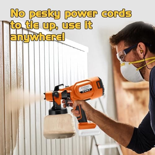 DEWALT 20V Max Battery Paint Sprayer, Cordless House & Garden_paint Gun