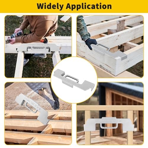 12/14/16 On-Center Stud Layout Tool Precision Jig for Woodworking & DIY (1PACK)