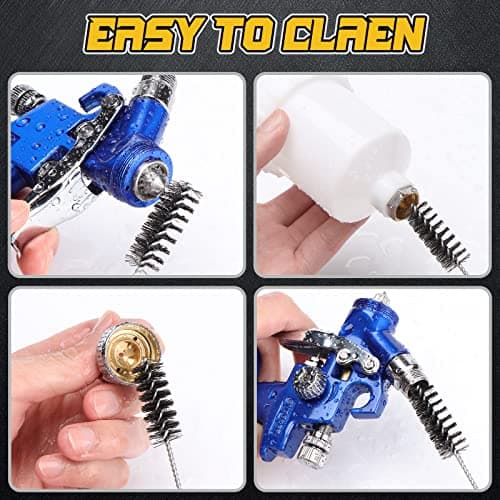 Auto Detailing Spray Gun 0.8mm Nozzle 125CC Spot Repair