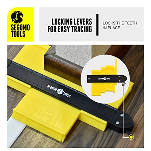 Segomo CG2P 5" & 10" Locking Contour Gauge Tool Set - Easy Shape Duplicator