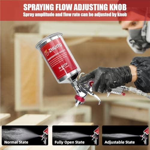 HVLP Air Spray Gun Kit for Car and Furniture Painting